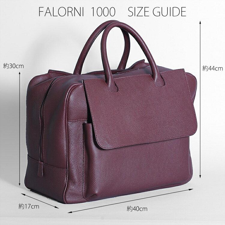 falorni（ファロルニ） ボストンバッグ ブラック/黒 メンズ レディース