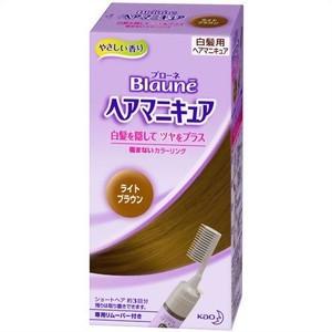 花王 ブローネ ヘアマニキュア ライトブラウン 白髪用 クシ付 白髪染め ビコル 通販 Yahoo ショッピング