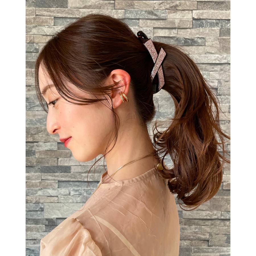バナナクリップ ヘアクリップ 大 リボン シンプル 大きめ ヘア バナナクリップ ヘアクリップ 大 リボン シンプル 大きめ ヘア