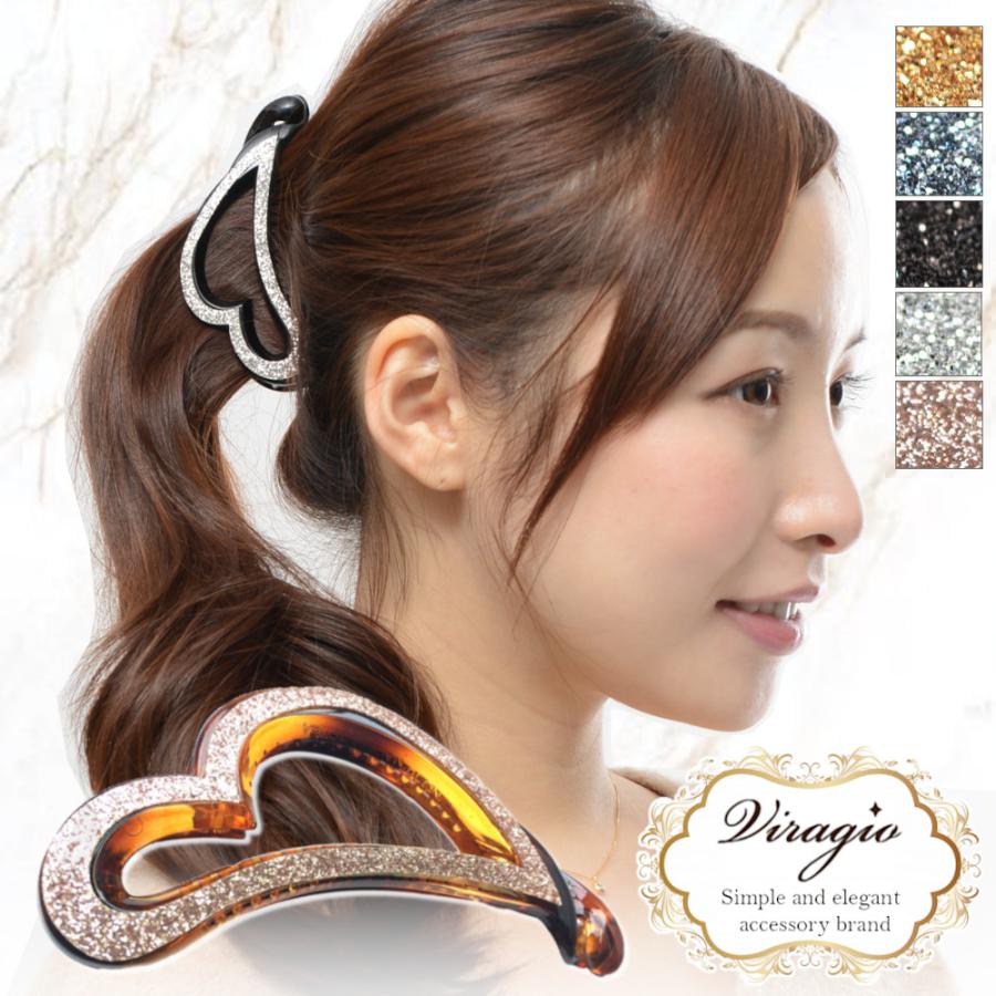 ヘアクリップ バナナクリップ 大 シンプル 結婚式 ギフト プレゼント ヘアアクセサリー 髪留め 大きめ 人気 ブランド Vi 0396 Viragio 通販 Yahoo ショッピング