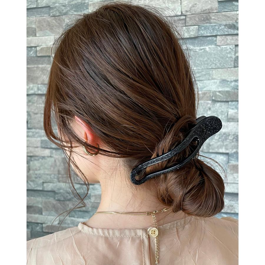 バンスクリップ 大 大きめ ヘアクリップ シンプル ヘア バンスクリップ 大 大きめ ヘアクリップ シンプル ヘア