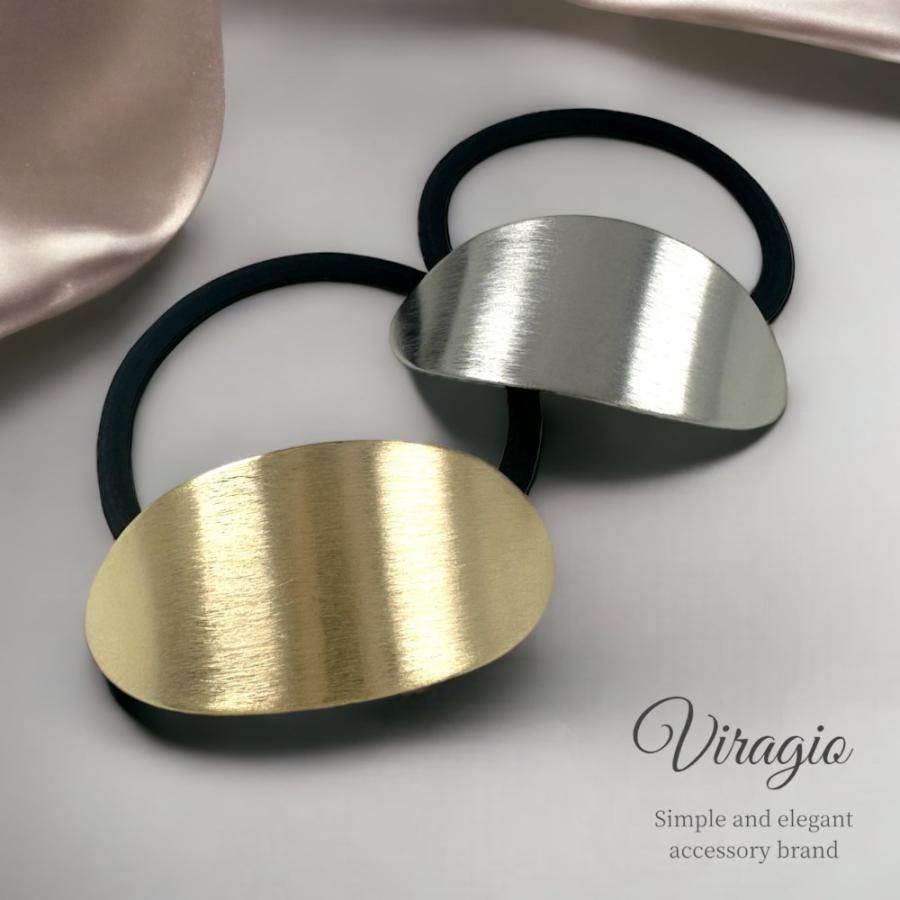 ヘアゴム ヘアアクセサリー 髪留め ゴム シンプル ゴールド シルバー マット 大人 かわいい 結婚式 ギフト 人気 Vi 0404 Viragio 通販 Yahoo ショッピング
