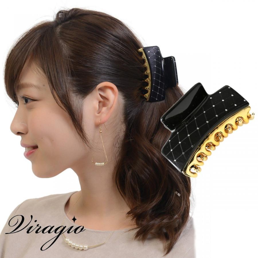 ヘアクリップ 大 大きめ ヘアアクセサリー 髪留め シンプル 髪飾り パーティー ギフト プレゼント 人気 Vi 0655 Vi 0655 Viragio 通販 Yahoo ショッピング
