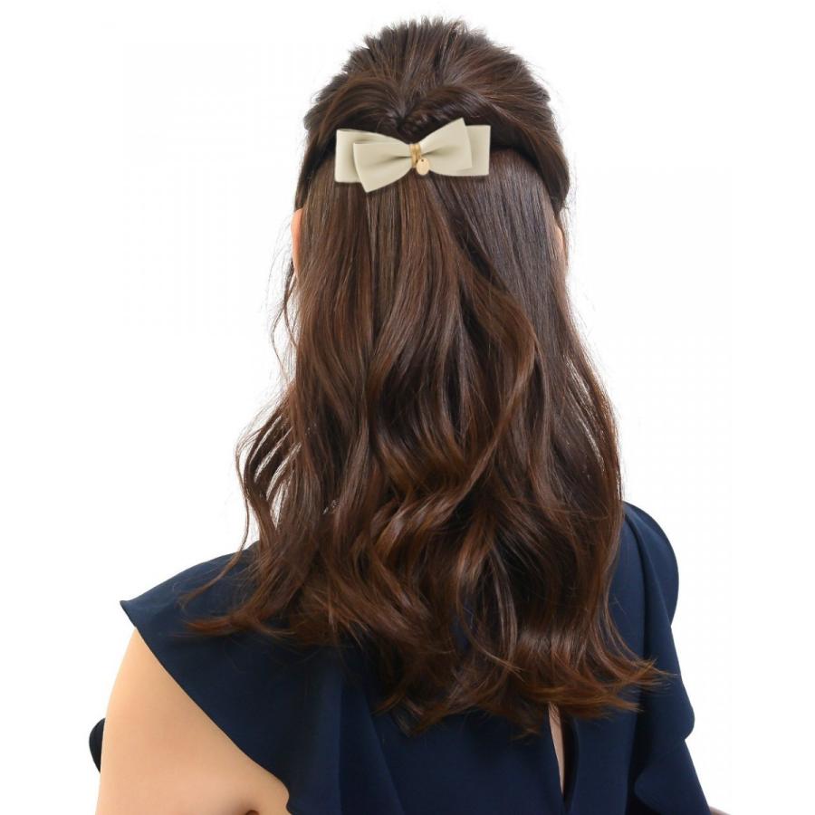 バレッタ 髪留め リボン 大 シンプル ヘアアクセサリー ヘアクリップ 人気 ブランド 結婚式 ギフト Vi 0699 Vi 0699 Viragio 通販 Yahoo ショッピング