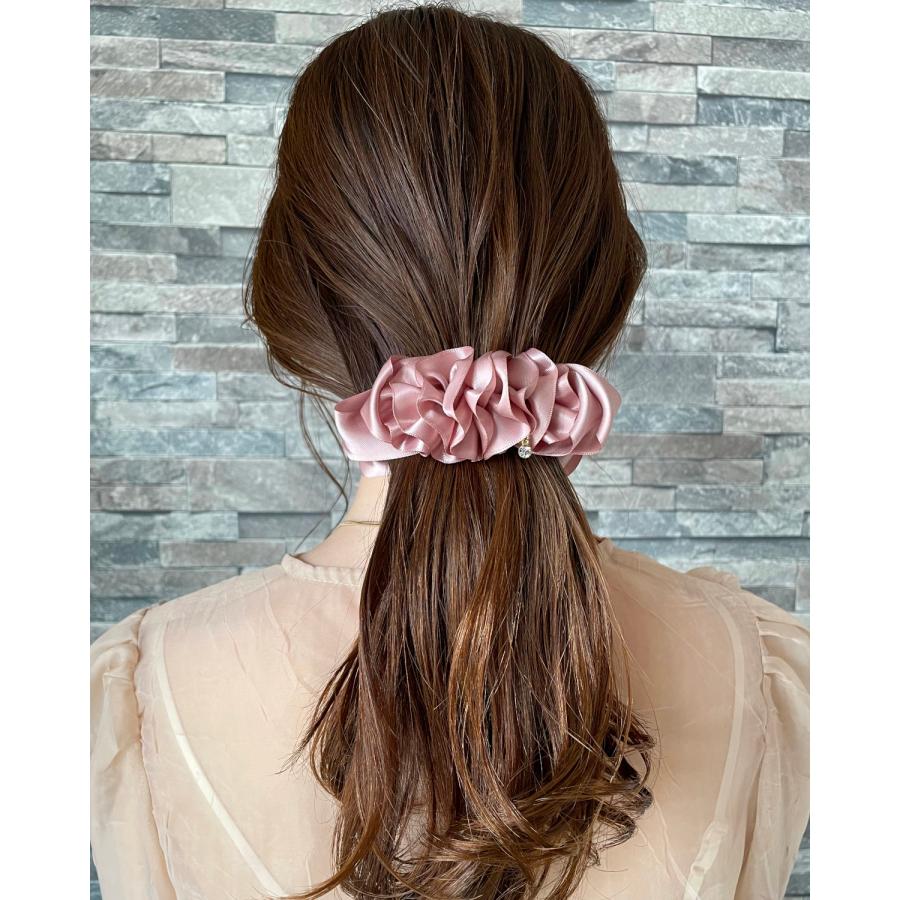 バナナクリップ 花 フラワー ヘアクリップ シンプル ヘア バナナクリップ 花 フラワー ヘアクリップ シンプル ヘア
