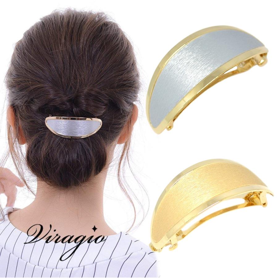 バレッタ ゴールド シルバー 金具 ヘアアクセサリー 髪留め 髪 バレッタ ゴールド シルバー 金具 ヘアアクセサリー 髪留め 髪