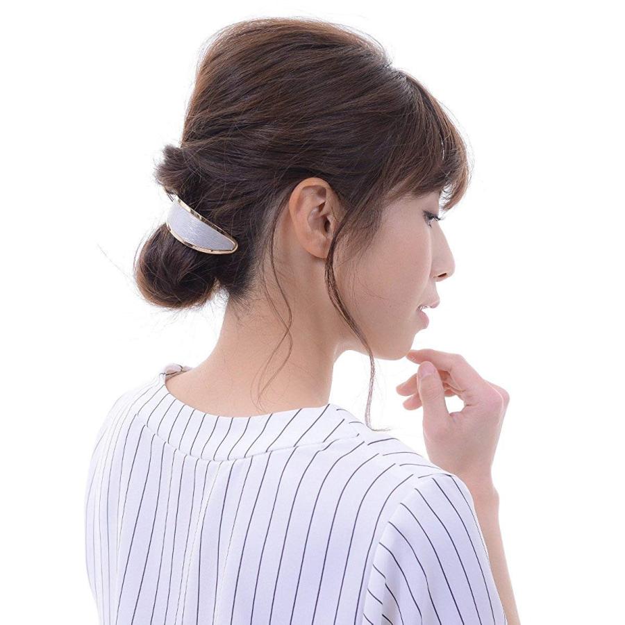 バレッタ ゴールド シルバー 金具 ヘアアクセサリー 髪留め 髪 バレッタ ゴールド シルバー 金具 ヘアアクセサリー 髪留め 髪