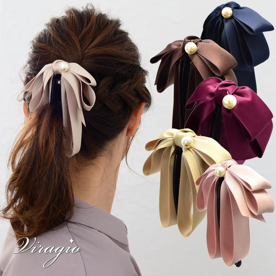 全品送料無料】 ♡ラスト2♡ブラック リボン バナナクリップ 大人 ヘアアクセサリー 小さめ ♥️ラスト2♥️リボン ブラック バナナクリップ ヘアアクセサリー 大きめ