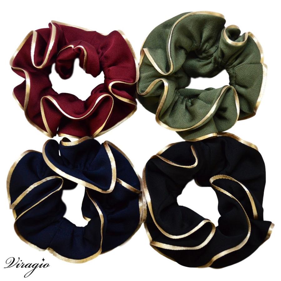 シュシュ ヘアゴム 大人 ヘアアクセサリー 髪留め 髪飾り まとめ髪 シンプル デイリー オフィス ブランド Vi 1309 Vi 1309 Viragio 通販 Yahoo ショッピング