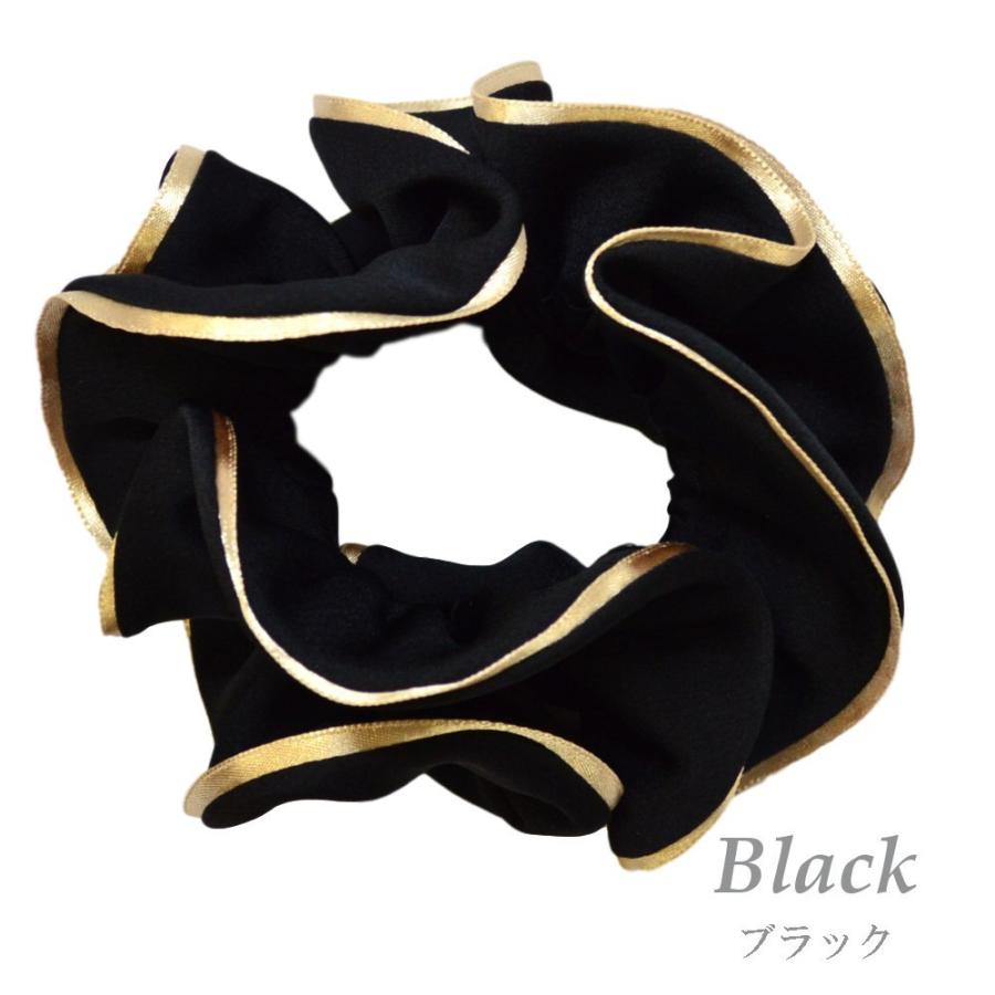 gureCELINE ロゴ入り ブラック シュシュ gureCELINE ロゴ入り ブラック シュシュ gureCELINE ロゴ入り ブラック