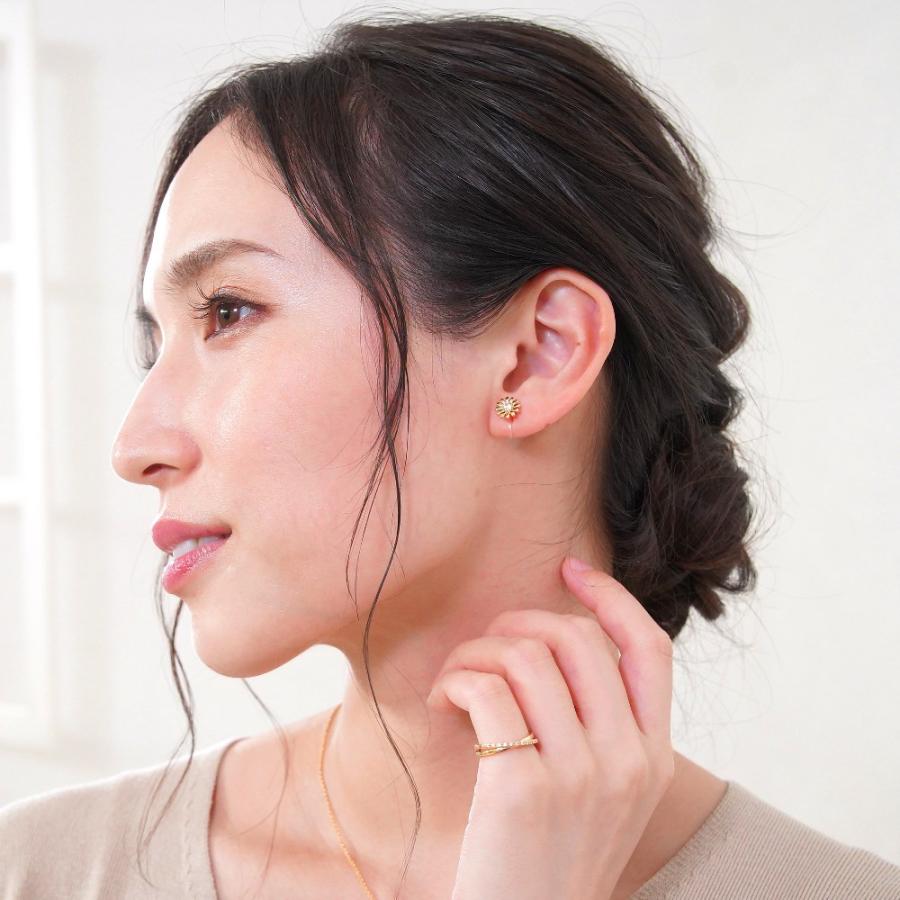 ピアス イヤリング 金属アレルギー ノンホールピアス キャッチピアス