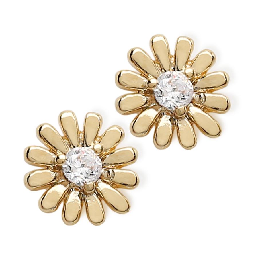 花の形状のゴールドメタルピアス 未来 楽天市場】【2個】パール付き草花メタルパーツ パール メタル