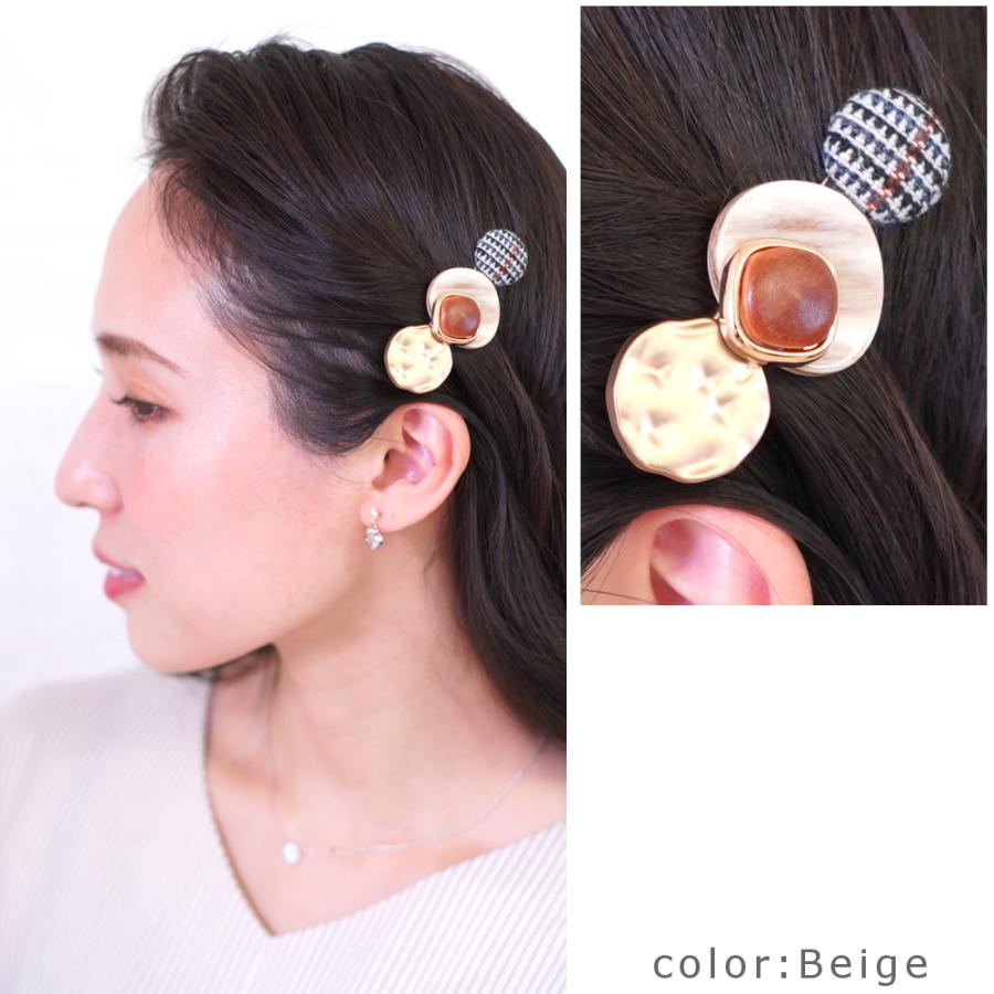 ヘアクリップ 前髪 まとめ髪 ヘアアクセサリー ヘアピン ワンタッチ