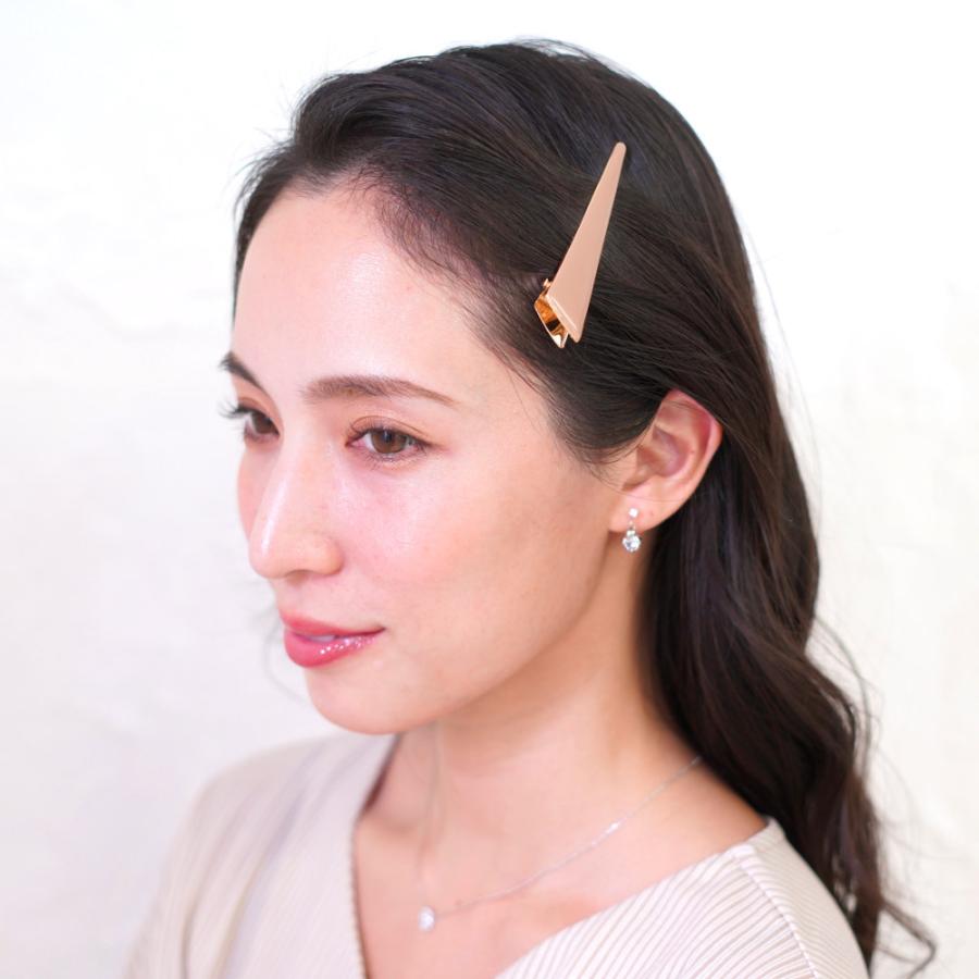 ヘアクリップ 髪留め 前髪 簡単 ワンタッチ まとめ髪 ハーフアップ