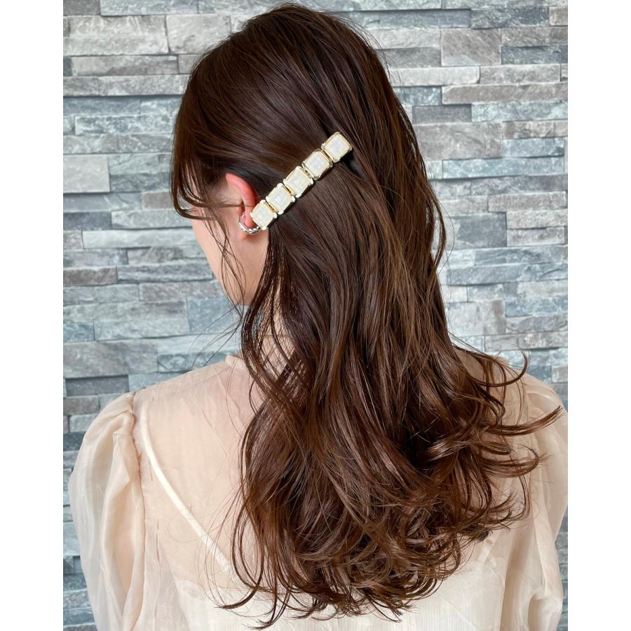 バレッタ ヘアアクセサリー ヘアアクセ ヘアクリップ 大きめ 滑り止め
