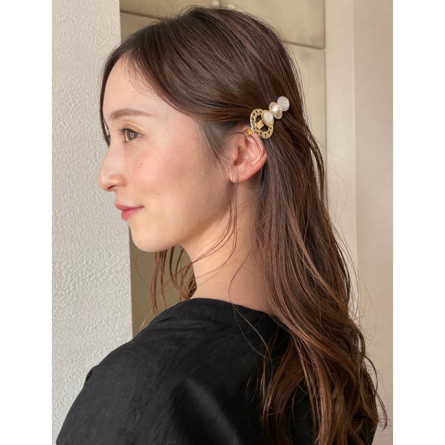 ヘアクリップ 前髪 まとめ髪 ヘアアクセサリー ヘアアクセ ヘアピン 髪