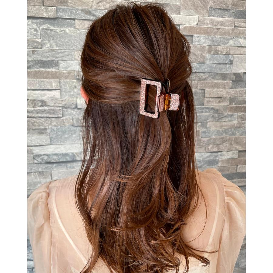 ヘアクリップ バンスクリップ ヘアアクセサリー ヘアアクセ 髪留め 髪