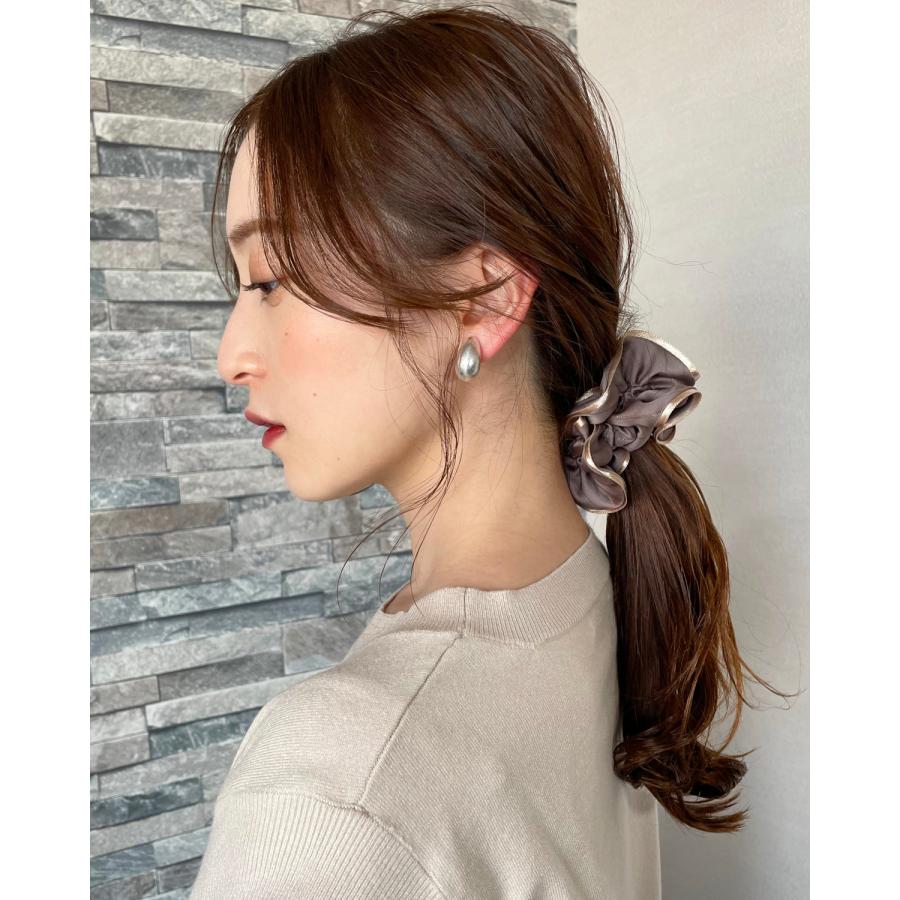 シュシュ 大人 ヘアアクセサリー ヘアゴム おしゃれ シンプル ヘアアクセ リボン 上品 レディース 大人 可愛い 髪留め 髪飾り ギフト ブランド vi-1863｜viragio｜17