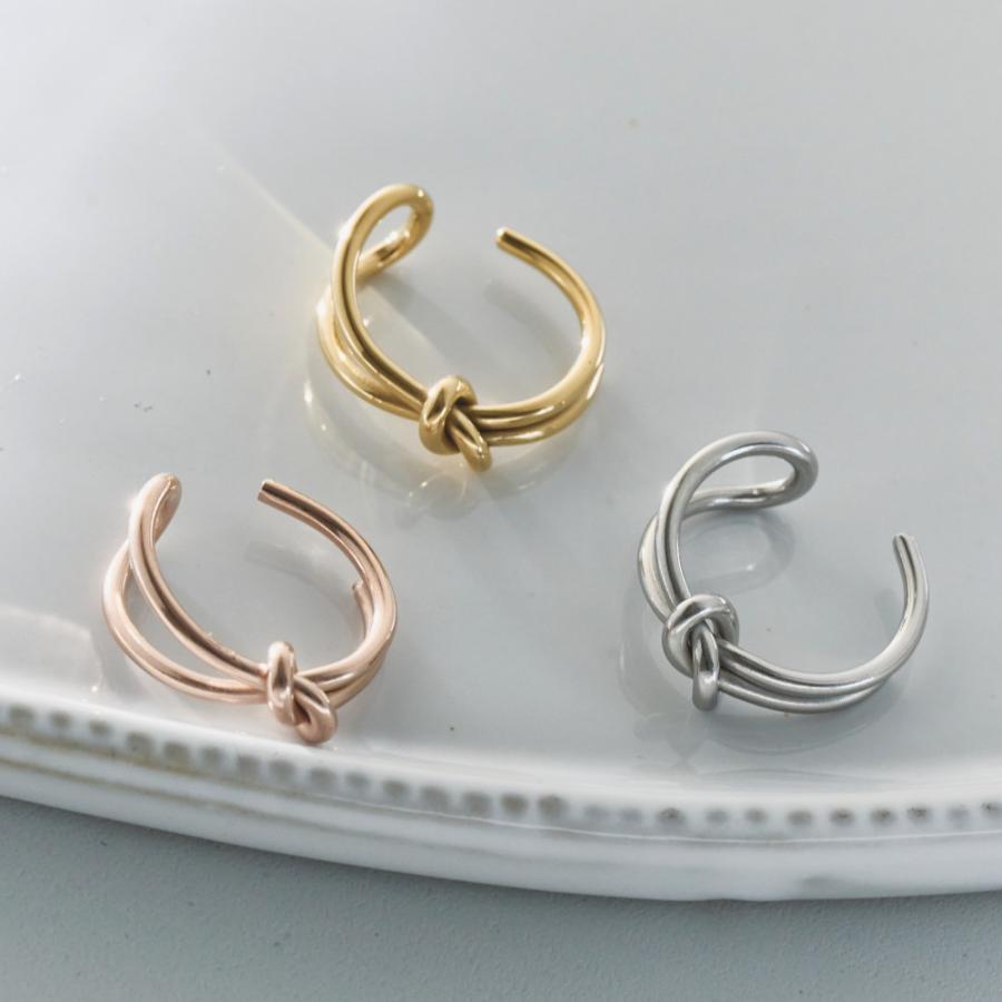 リング 指輪 金属アレルギー対応 18K コーティング レディース