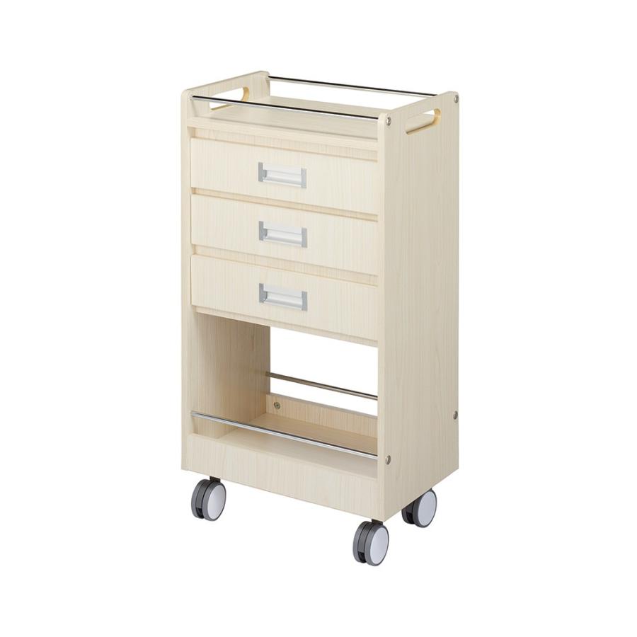 引き出しワゴン ワームスＣ３４２ 西村製作所 キャスター付き ワゴン ラック エステワゴン ネイルワゴン マルチワゴン サイドワゴン キャスター付き 収納 キャスター付き ワゴン ラック ネイルワゴン 収納 mm 美容院 サロン用 エステ用 業務用