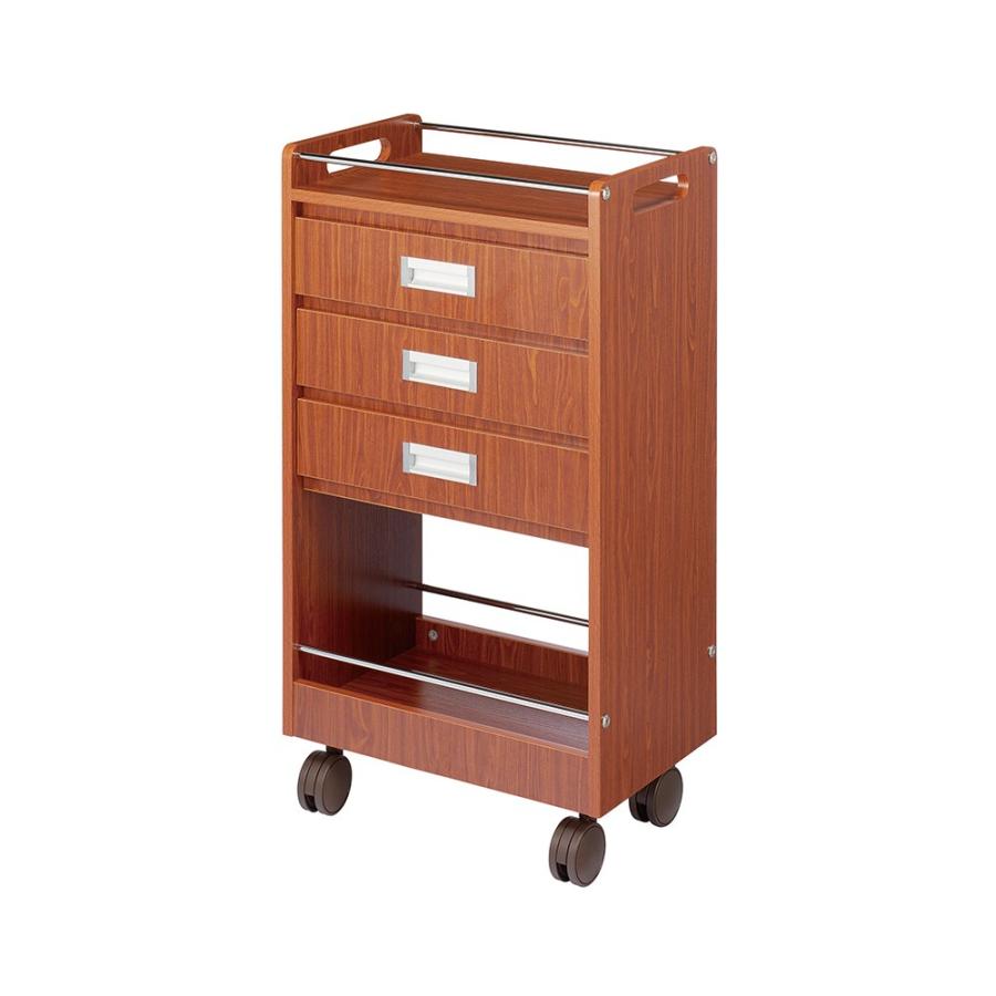 引き出しワゴン ワームスＣ３４２ 西村製作所 キャスター付き ワゴン ラック エステワゴン ネイルワゴン マルチワゴン サイドワゴン キャスター付き 収納 キャスター付き ワゴン ラック ネイルワゴン 収納 mm 美容院 サロン用 エステ用 業務用