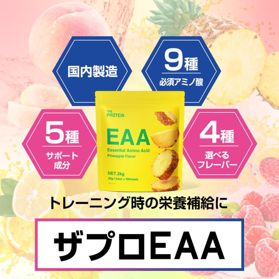 THE PROTEIN（ザ プロテイン） EAA 2kg ザプロ 武内製薬 BCAA 美味しい 