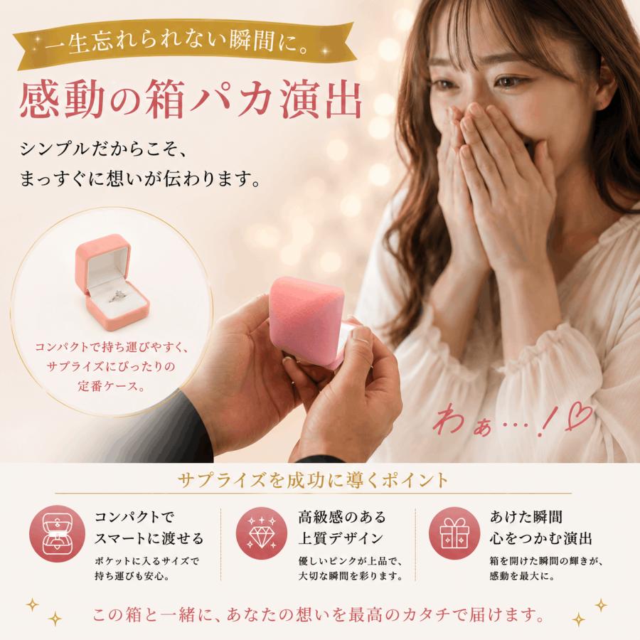 プロポーズリング 婚約指輪 サプライズ 彼女が泣いた 1ct エンゲージリング フリーサイズ ジルコニア シルバー925 プロポーズ 成功 レディース 送料無料の画像