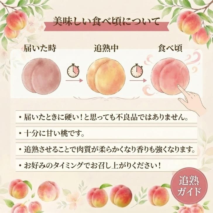 福島県産 桃 約2kg 5〜6玉 大玉 あかつき まどか 川中島 旬の桃 ギフト