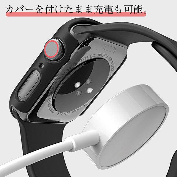 アップルウォッチ 9 カバー 45mm 41mm 40mm 44mm ケース Apple Watch series 8 7 SE 第2世代 6 5 4 3 2 1 38mm 40mm 保護ガラス 強化ガラス 全面保護 |  | 01