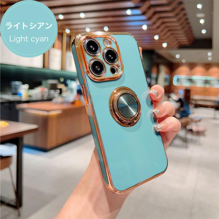 iPhoneSE3 第三世代 iPhoneケース リング 付き SE2 第二世代 iPhone SE iPhone8 7 カバー 韓国 スタンド TPU おしゃれ メッキ ソフト |  | 10
