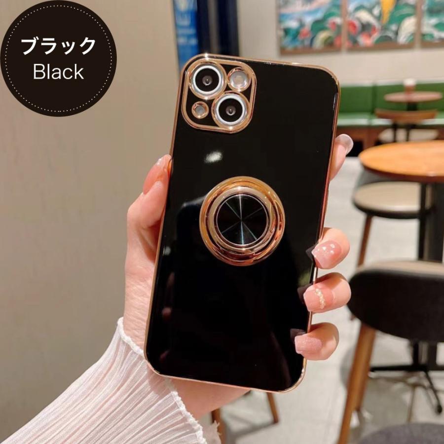 iPhoneSE3 第三世代 iPhoneケース リング 付き SE2 第二世代 iPhone SE iPhone8 7 カバー 韓国 スタンド TPU おしゃれ メッキ ソフト |  | 08