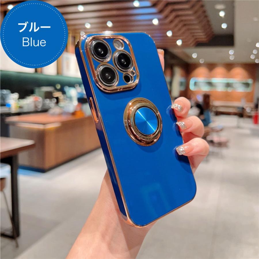 iPhoneSE3 第三世代 iPhoneケース リング 付き SE2 第二世代 iPhone SE iPhone8 7 カバー 韓国 スタンド TPU おしゃれ メッキ ソフト |  | 09