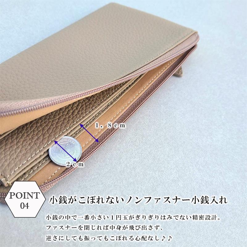 長財布 レディース 財布 本革 L字 ブランド おしゃれ 大容量 薄い l字