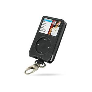 PDAIR レザーケース for iPod classic(厚型) ホルダー付 スリーブ 
