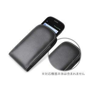 スマホケース PDAIR レザーケース for Nexus S バーティカルポーチタイプ(ブラック)｜visavis