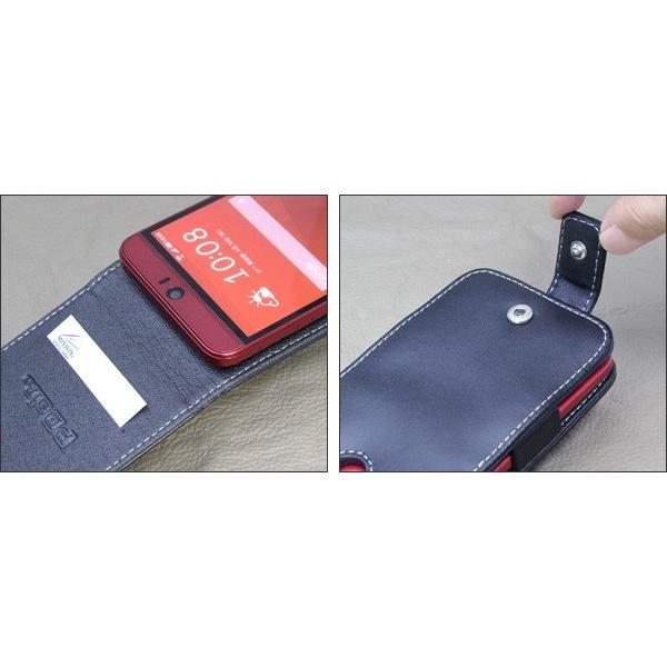 スマホケース PDAIR レザーケース for HTC J butterfly HTV31 縦開きタイプ 縦型 高級 本革 本皮 ケース レザー ICカード ポケット ホルダー｜visavis｜05