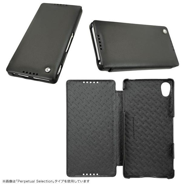 Noreve Ambition Couture Selection レザーケース for Xperia (TM) Z4 SO-03G/SOV31/402SO 横開きタイプ 横開き 高級 ケース レザー 本皮 ノレヴ｜visavis｜03