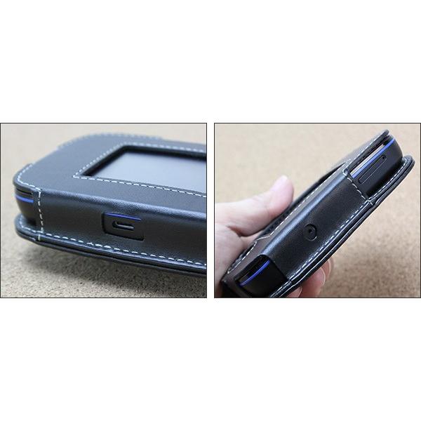 GWiFi G3000 用 PDAIR レザーケース for GWiFi G3000 スリーブタイプ サラッとした手触りの高級レザーケース｜visavis｜03