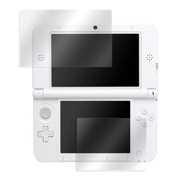 ニンテンドー3DS LL 上・下セット 用 保護 フィルム OverLay Plus for ニンテンドー3DS LL 上・下セット  液晶 保護 アンチグレア 非光沢 低反射｜visavis｜03