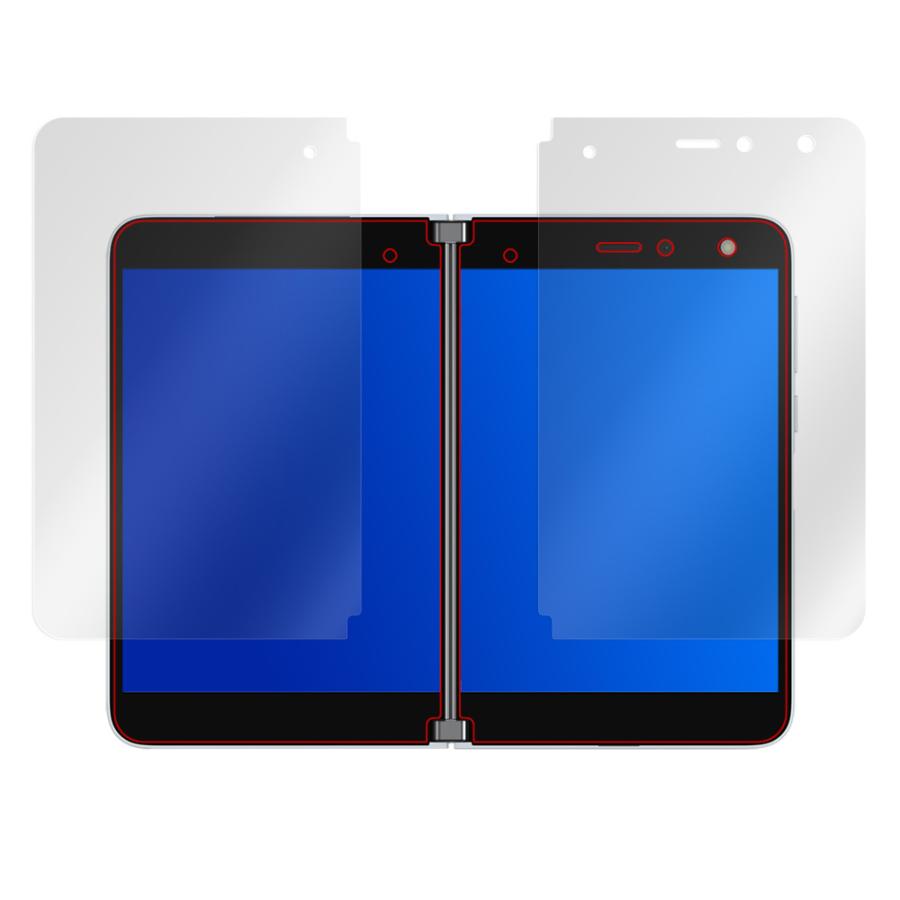 SurfaceDuo 保護 フィルム OverLay Magic for Surface Duo 液晶保護シート (左右セット) キズ修復 耐指紋 防指紋 コーティング サーフェスデュオ マイクロソフト｜visavis｜03