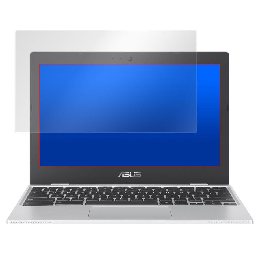 ASUS Chromebook CX1 保護 フィルム OverLay Magic for ASUS Chromebook CX1 (CX1101 / CX1100CNA) キズ修復 耐指紋 防指紋 コーティング｜visavis｜03