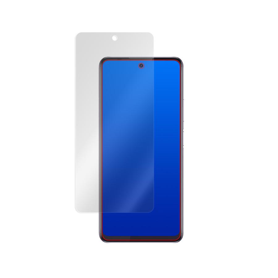 Infinix NOTE 10 Pro 保護 フィルム OverLay Absorber for Infinix NOTE10 Pro 衝撃吸収 低反射 ブルーライトカット 抗菌 インフィニックス ノート 10 プロ | ミヤビックス | 02