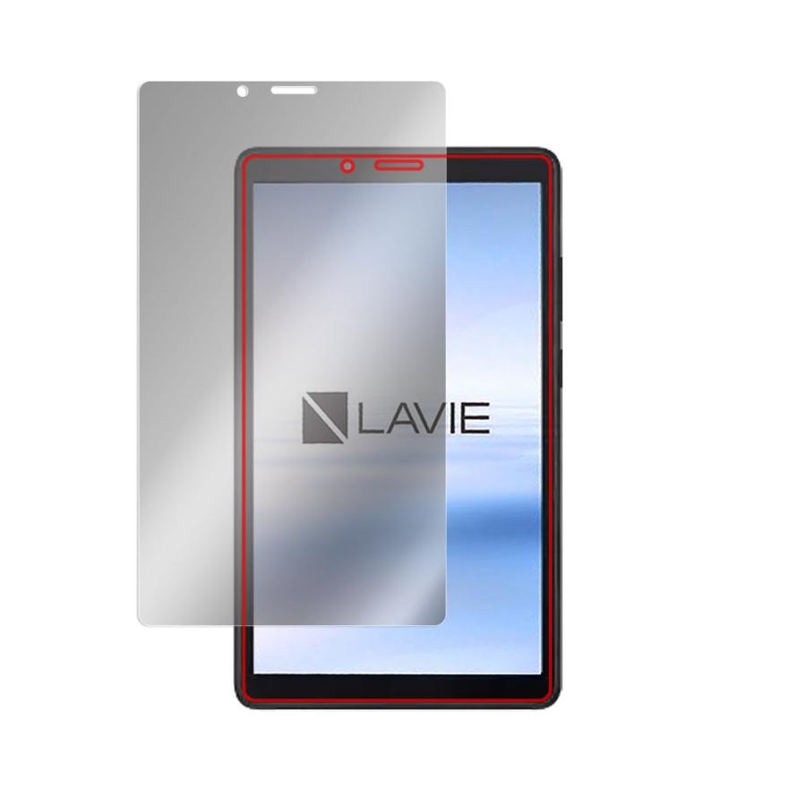 LAVIE T7 (T0755/CAS) 保護 フィルム OverLay Secret for NEC タブレット LAVIET7 T0755/CAS プライバシーフィルター のぞき見防止｜visavis｜03