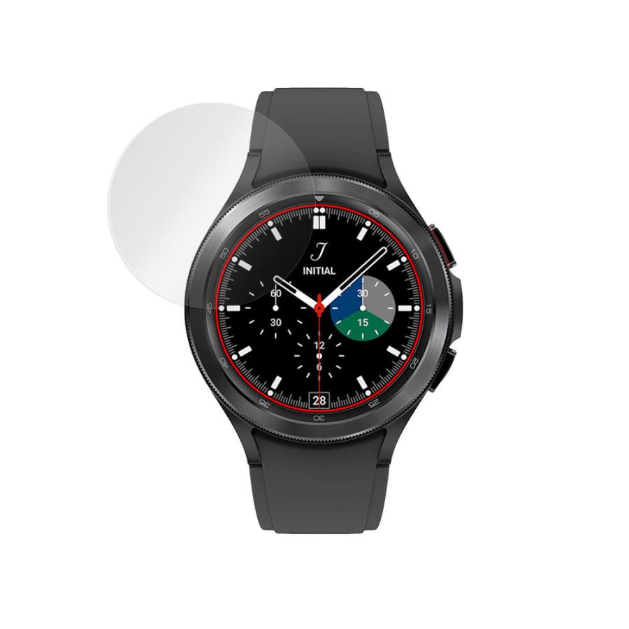 Galaxy Watch 4 Classic 46mm 保護 フィルム OverLay Brilliant for サムスン ギャラクシー ウォッチ4 46mm 液晶保護 防指紋 高光沢｜visavis｜03