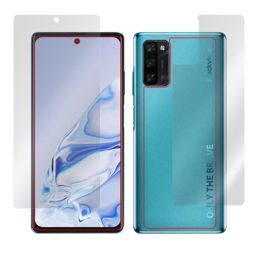 Blackview A100 表面 背面 フィルム OverLay 9H Brilliant for ブラックビュー スマートフォン A100 表面・背面セット 9H 高硬度 高光沢 | ミヤビックス | 02