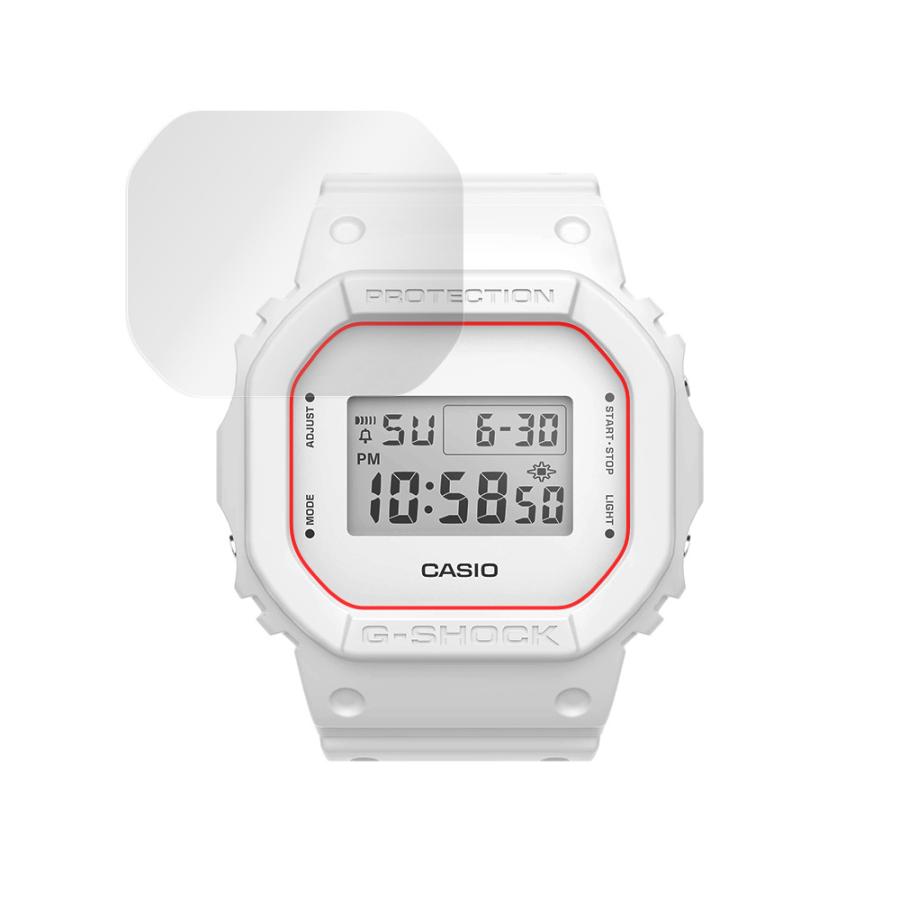 CASIO MY G-SHOCK DWE-5600 シリーズ 保護 フィルム OverLay 9H Plus for カシオ マイ Gショック DWE5600 9H 高硬度 低反射｜visavis｜03