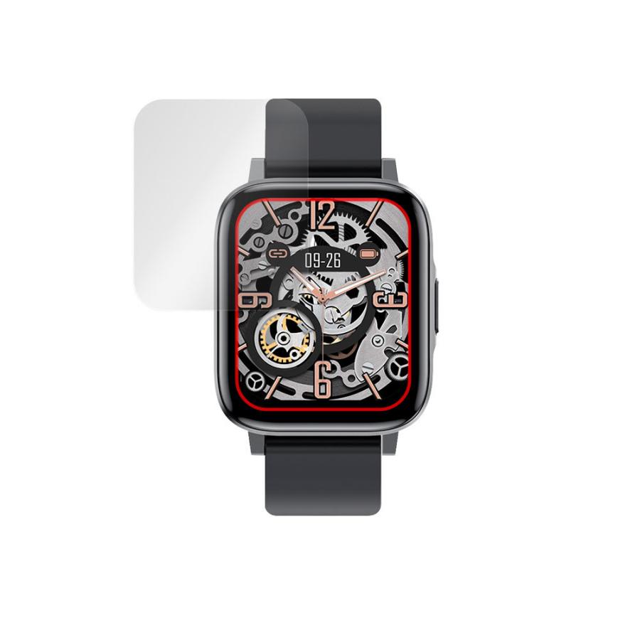 FIPRIN Smart Watch 7044 F60 保護 フィルム OverLay Plus for FIPRIN スマートウォッチ SmartWatch 液晶保護 アンチグレア 低反射 防指紋｜visavis｜03