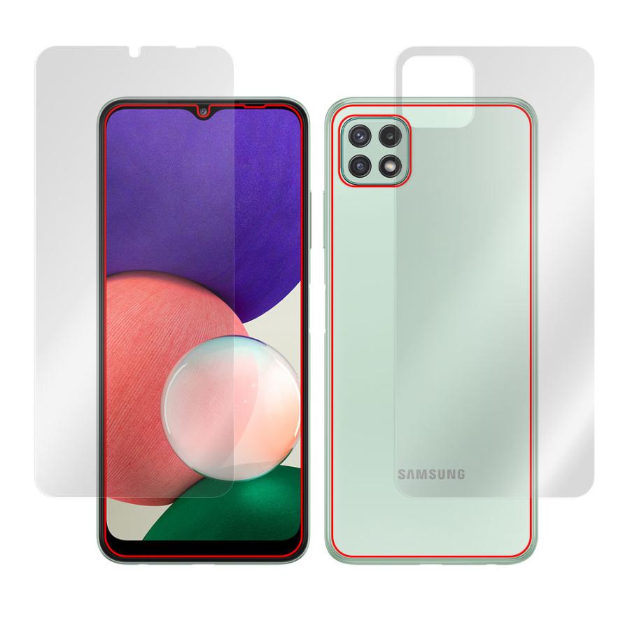 Galaxy A20 Samsung A22 5G SM-A226 海外モデル 表面 背面 フィルム