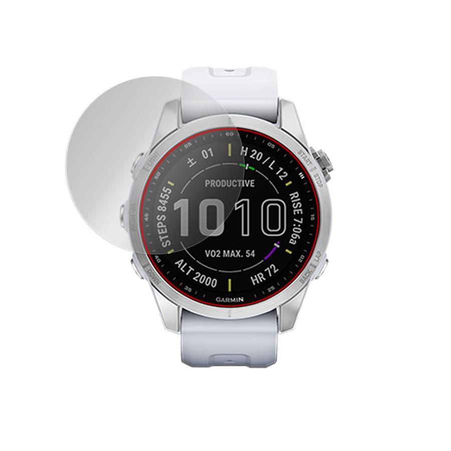 GARMIN fenix 7S fenix 7S Sapphire Dual Power 保護 フィルム OverLay Eye Protector for ガーミン フェニックス fenix7S 液晶保護 ブルーライトカット｜visavis｜03