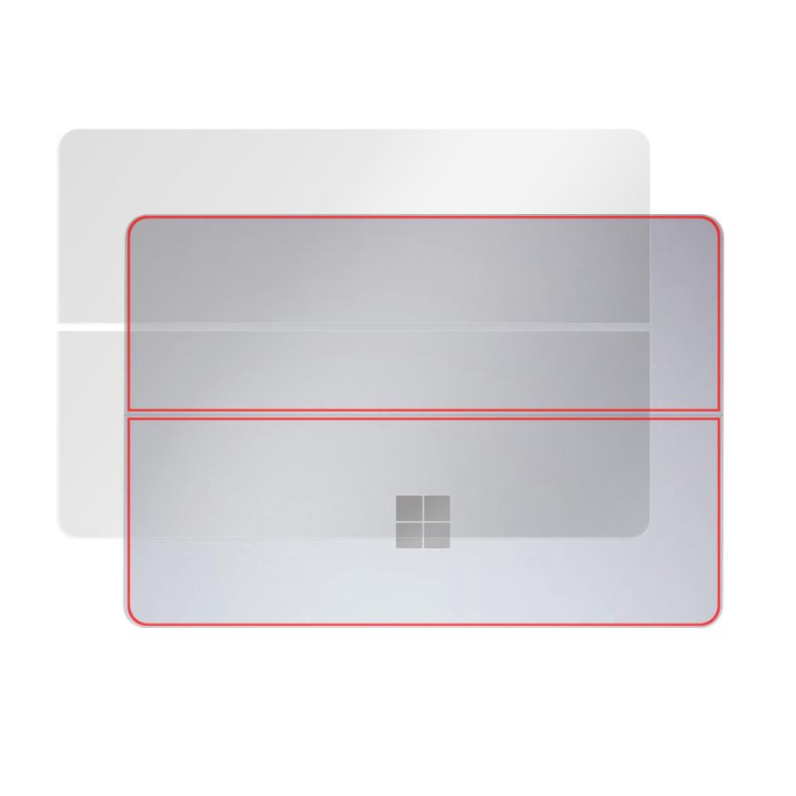 Surface Laptop Studio 天板 保護 フィルム OverLay 抗菌 Brilliant for サーフェス ラップトップ スタジオ Hydro Ag+ 抗菌 抗ウイルス 高光沢タイプ｜visavis｜03